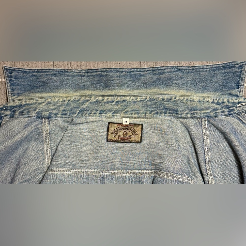 ARMANI JEANS Vintage Denim Shirt - Picture 5 of 8